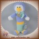 DOUDOU ET COMPAGNIE SOS PINGOUIN MARIO VIOLET VERT BATON