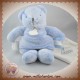 DOUDOU ET COMPAGNIE SOS OURS J'AIME MON DOUDOU BLEU DC3166