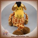 NICI SOS DOUDOU GIRAFE JAUNE TACHETE MARRON