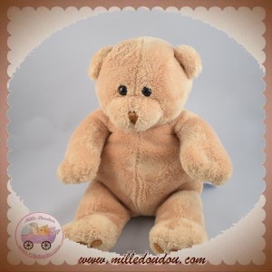 NOUNOURS SOS DOUDOU OURS BEIGE EMPREINTES MARRON