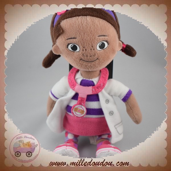 NICOTOY DISNEY SOS DOUDOU DOCTEUR LA PELUCHE FILLE MARRON - Boutique pour  retrouver Doudou !!!