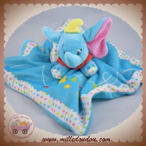 DISNEY SOS DOUDOU ELEPHANT DUMBO PLAT BLEU TURQUOISE CIRQUE