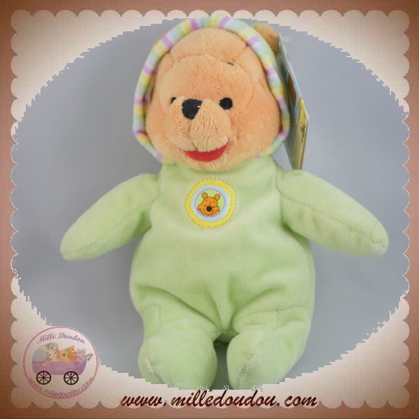 Doudou 'Winnie l'ourson' Disney Baby - jaune - Kiabi - 10.00€