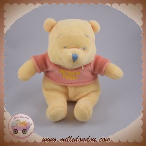 DISNEY SOS DOUDOU OURS WINNIE L'OURSON JAUNE PULL PASTEL POOH