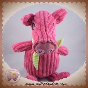 LES DEGLINGOS SOS DOUDOU JAMBONOS COCHON ROSE 33 cm