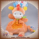 NICOTOY SOS DOUDOU GIRAFE PLATE ORANGE RONG JAUNE ROUGE