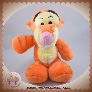 DISNEY SOS DOUDOU TIGROU ORANGE JAUNE TRUFFE ROSE NICOTOY PELUCHE