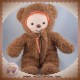 AUGUSTA DU BAY SOS DOUDOU POUPEE DEGUISE EN OURS MARRON ROUMANOFF