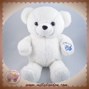 LUMICALIN SOS DOUDOU OURS BLANC LUMINEUX 30 CM