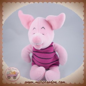 DISNEY SOS DOUDOU COCHON PORCINET ROSE RAYE FUSHIA