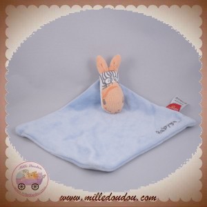 BABYGRO SOS DOUDOU ZEBRE GRIS ORANGE PLAT BLEU