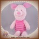 DISNEY SOS DOUDOU PORCINET COCHON ROSE VIOLET PASTEL 25 cm