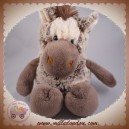 HISTOIRE D'OURS SOS DOUDOU CHEVAL MARRON CHINE FUNNY HO2142