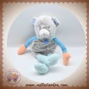 DOUDOU ET COMPAGNIE SOS OURS FOURRURE GRIS CHINE LES CHOUPIDOUX DC2768