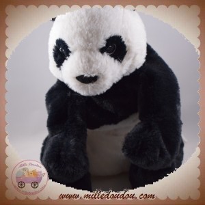 IKEA SOS DOUDOU PANDA BLANC NOIR KLAMIG 40 CM