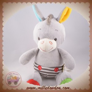 MINITOYS SOS DOUDOU ANE GRIS MUSICAL MINIMI