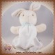 KALOO SOS DOUDOU LAPIN PRALINE BLANC ECRU LES AMIS MARIONNETTE