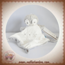 TEX SOS DOUDOU PINGOUIN POIL CHINE MARRON PLAT BLANC