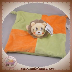 KIMBALOO SOS DOUDOU LION JAUNE PLAT ORANGE VERT