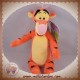 DISNEY SOS DOUDOU TIGRE TIGROU ORANGE JAUNE VELOURS NICOTOY