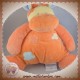 MANON ET VALENTIN SOS DOUDOU VACHE GIRAFE ORANGE DOUKIDOU 24 cm