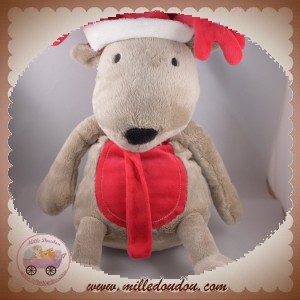 ORCHESTRA SOS DOUDOU RENNE GRIS ROUGE PERE NOEL