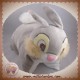 DISNEY SOS DOUDOU LAPIN PAN PAN GRIS BLANC COUSSIN