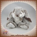 HISTOIRE D'OURS SOS DOUDOU LAPIN BLANC CHINE MARRON MARIUS HO2296