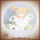 DOUDOU ET COMPAGNIE SOS CHIEN MARIONNETTE CHINE BLANC VERT CHOUPI DC2900