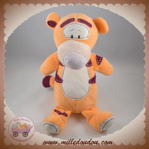 DISNEY SOS DOUDOU TIGROU ORANGE RAYE BORDEAU