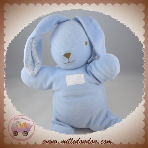 TARTINE ET CHOCOLAT SOS DOUDOU LAPIN BLEU VICHY