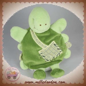 HISTOIRE D'OURS SOS DOUDOU TORTUE MARIONNETTE VERTE