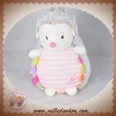 LUMINOU SOS DOUDOU HERISSON RAYE ROSE 20 cm