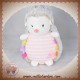 LUMINOU SOS DOUDOU HERISSON RAYE ROSE 20 cm