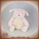 MOULIN ROTY SOS DOUDOU LAPIN ROSE BLANC A PETITS PAS