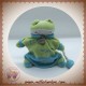 BABYNAT BABY NAT SOS DOUDOU GRENOUILLE VERTE BLEU ZOE