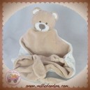 SOS DOUDOU OURS PLAT BEIGE NOEUD EXTREMITES