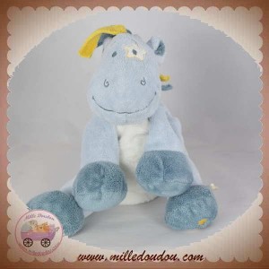 NOUKIE'S SOS DOUDOU DRAGON LUCIEN BLEU JAUNE ETOILE