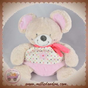 MOTS D'ENFANTS SOS DOUDOU OURS KOALA BOULE VIOLET ROSE ETOILES