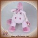 NOUKIE'S SOS DOUDOU GIRAFE JACK TIDOU MAUVE MUSICAL 20 CM