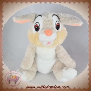 DISNEY SOS DOUDOU LAPIN PAN PAN BLANC GRIS BLANC 30CM