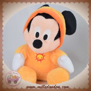 DISNEY SOS DOUDOU MICKEY HABIT ORANGE CAPUCHE SOLEIL