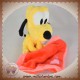 DISNEY PTS SOS DOUDOU PLUTO CHIEN JAUNE MOUCHOIR ROUGE COEUR