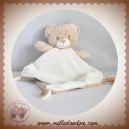 TEX SOS DOUDOU OURS POIL CHINE BEIGE PLAT BLANC MARRON