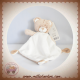 TEX SOS DOUDOU OURS POIL CHINE BEIGE PLAT BLANC MARRON