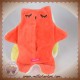 CATIMINI SOS DOUDOU LAPIN PLAT ORANGE ROND