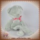 MAMAMIYA & PAPAS SOS DOUDOU CHAT GRIS NOEUD