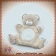 TEX SOS DOUDOU OURS MARIONNETTE MARRON CHINE BLANC