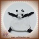 YUKIPANDA SOS DOUDOU PANDA PLAT NOIR BLANC NOEUD