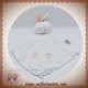 BOITE A MALICES SOS DOUDOU LAPIN PLAT BLANC ROSE